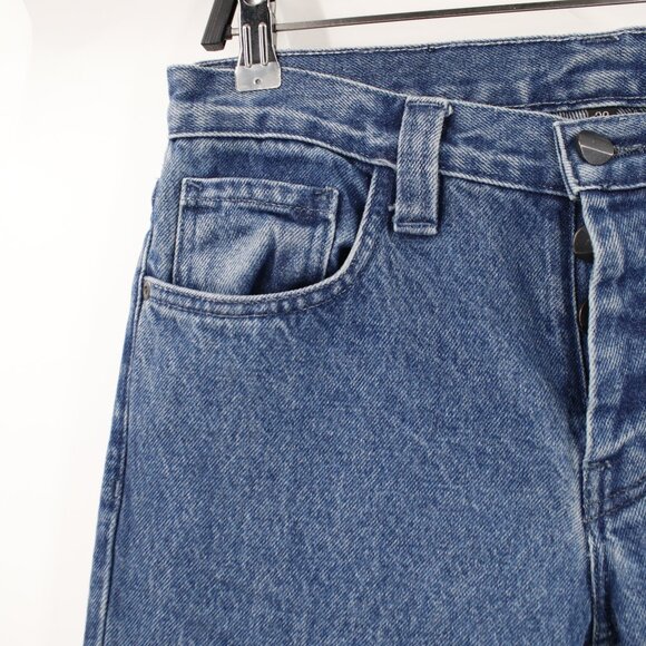 CH. Chapter 2139 3207 Jeans Mens 30 L33 Cotton Button Fly Tapered Leg Low Rise - Picture 3 of 13